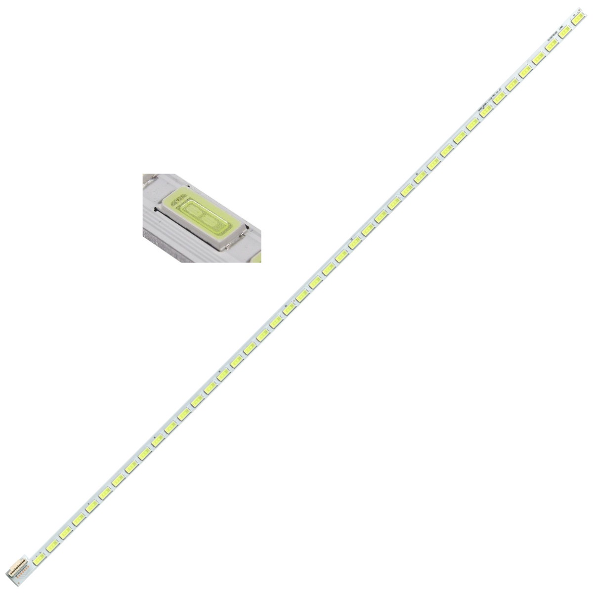 Светодиодная планка для подсветки ЖК панелей 6916L-0801B 32" V12 Edge Rev1.1 (402мм, 42 светодиода)