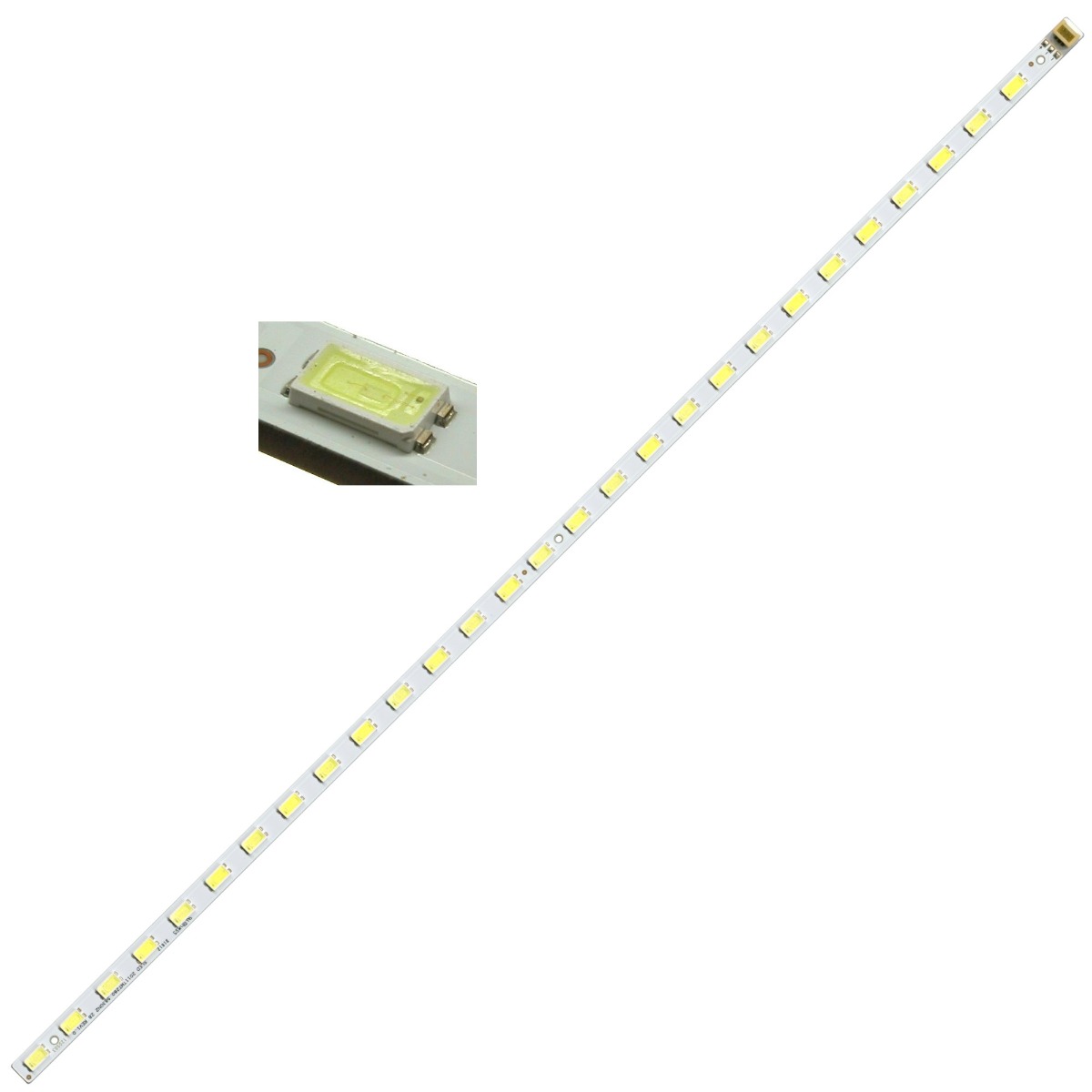 Светодиодная планка для подсветки ЖК панелей 2011TMT260 5630N2 28 REV1.0 (300мм, 28 светодиодов)
