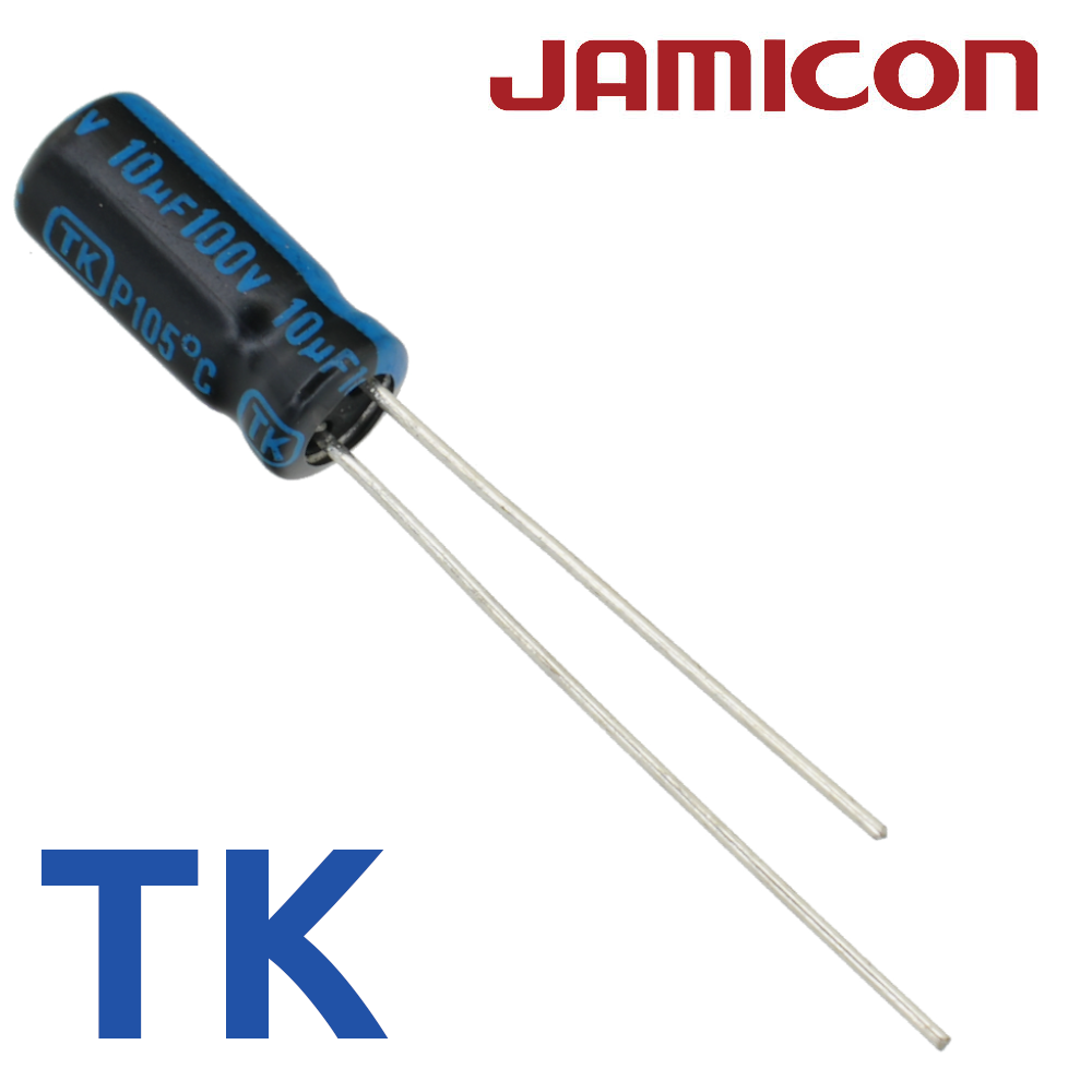 10мкФ 100В (5x11) TKR-105C Конденсатор электролитический