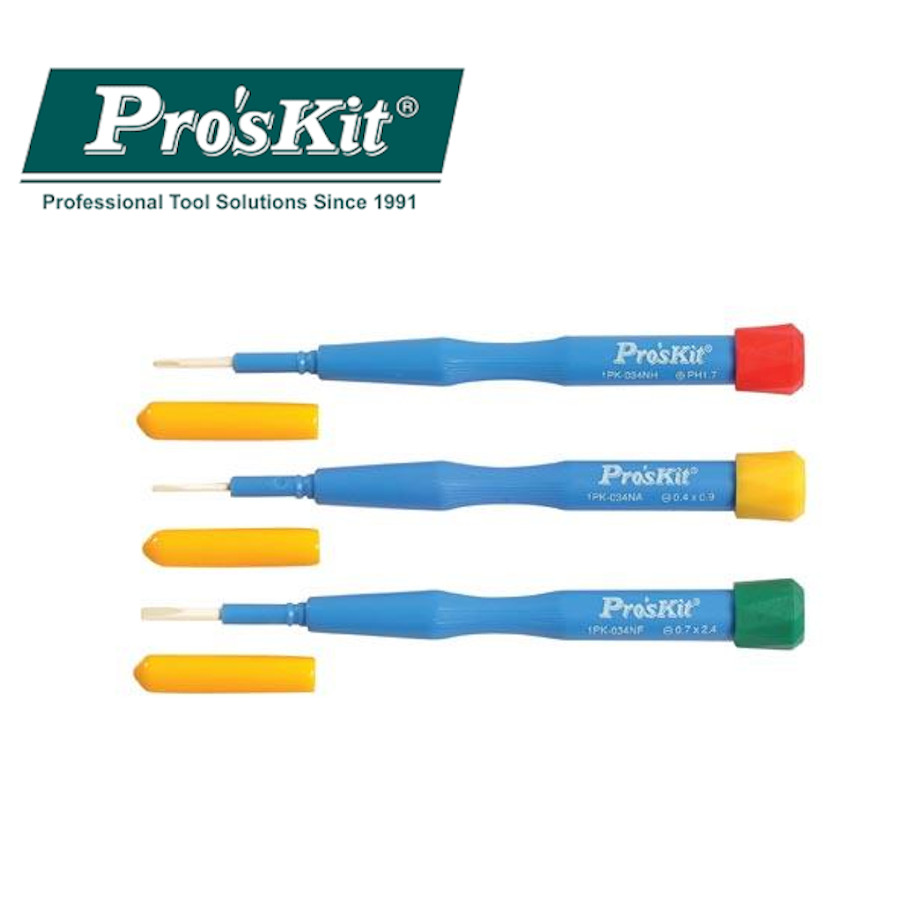 1PK-034NH Pro'sKit Отвертка с керамическим наконечником (+ PH1.7)