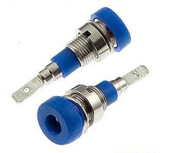 ZP007 2mm Panel-mount Socket,BLUE