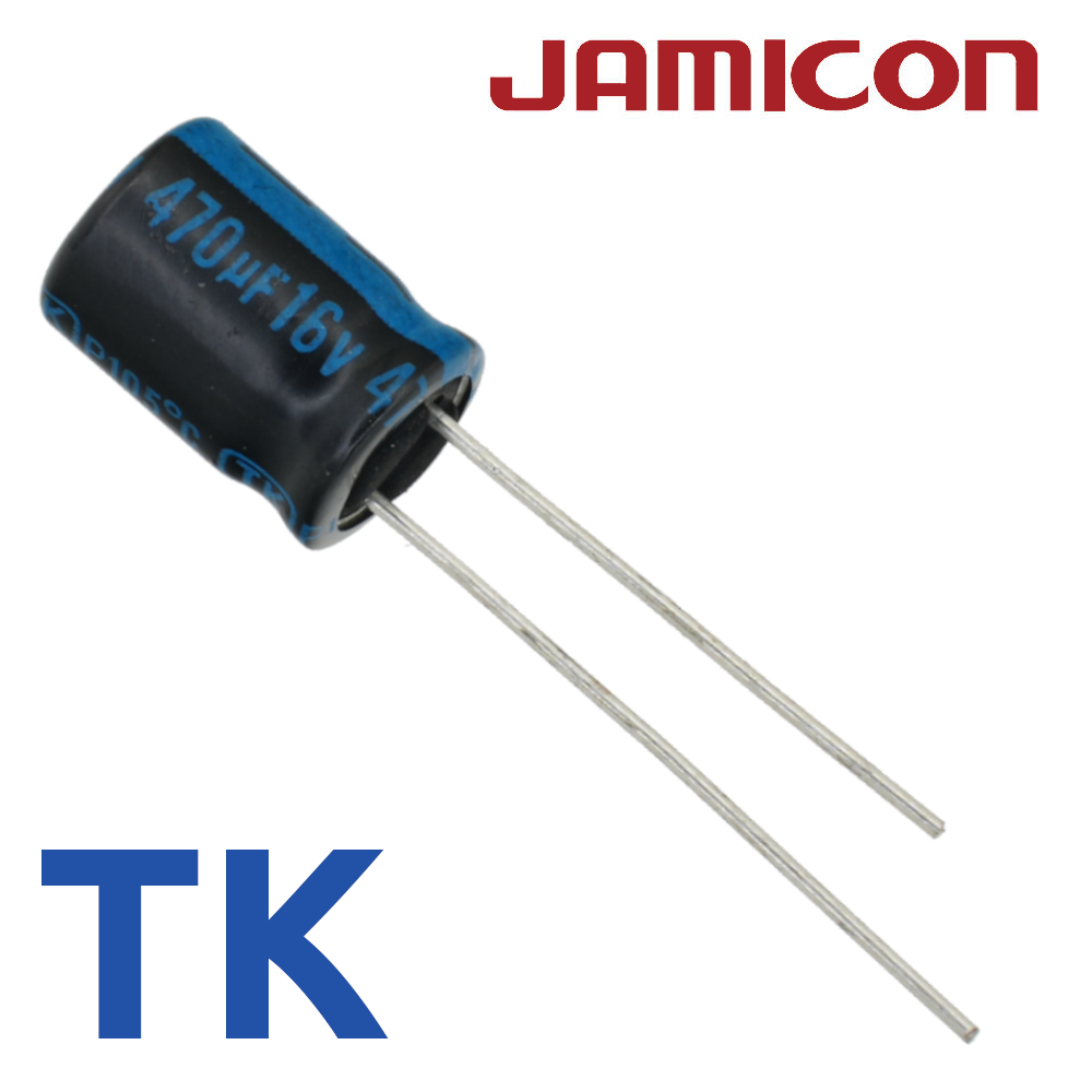 470мкФ 16В (8x11) TKR-105C Конденсатор электролитический