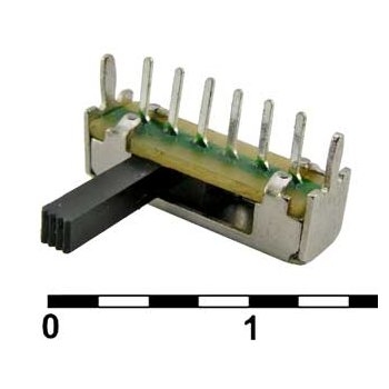 SK 1P4T Движковый переключатель (4-положения)