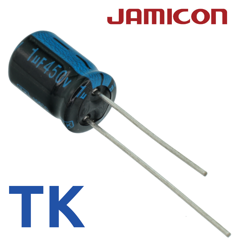 1мкФ 450В (8x11) TKR-105C Конденсатор электролитический