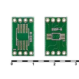 Плата SOIC8 и SSOP8