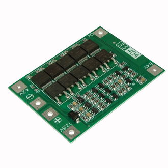 EM-827 плата защиты Li-Ion батареи (3S 40A) с балансировкой и ф-цией восстановления