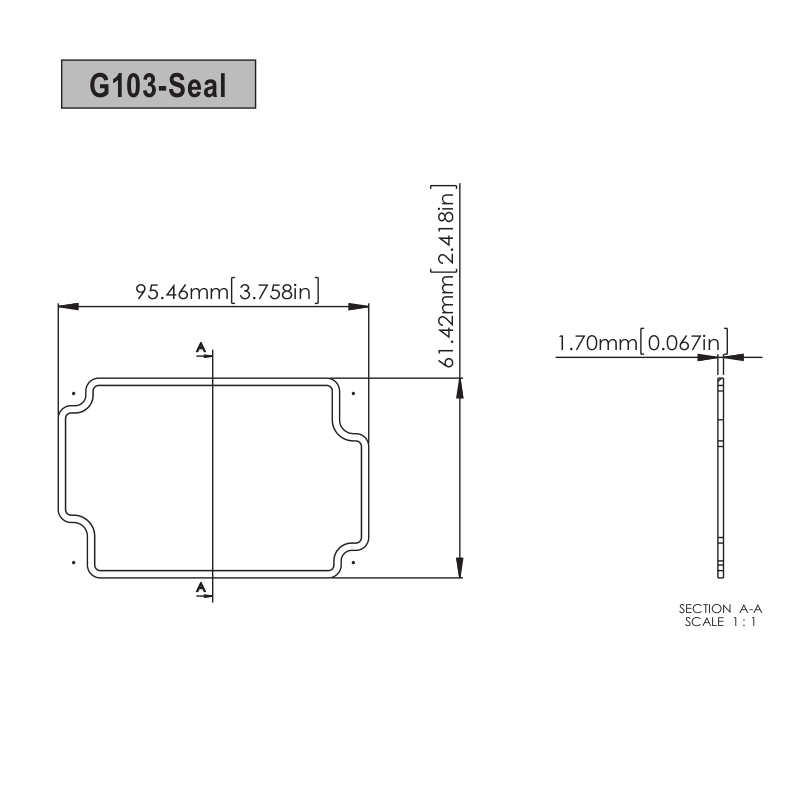 103SEAL (уплотнитель)