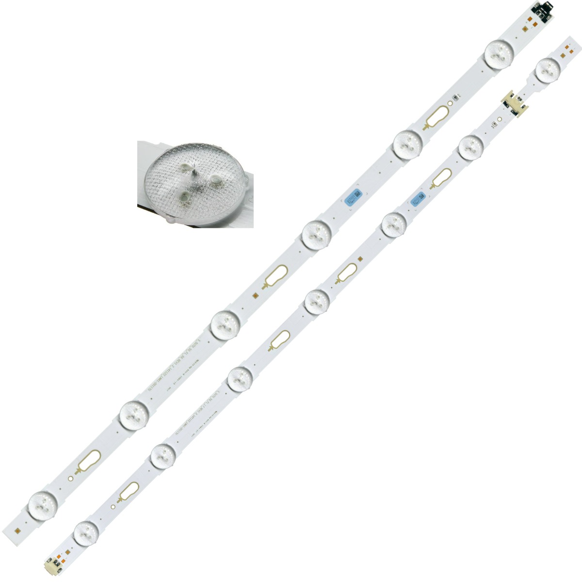 Светодиодная планка для подсветки ЖК панелей LM41-00117G/LM41-00117H (1020мм, 13 линз)