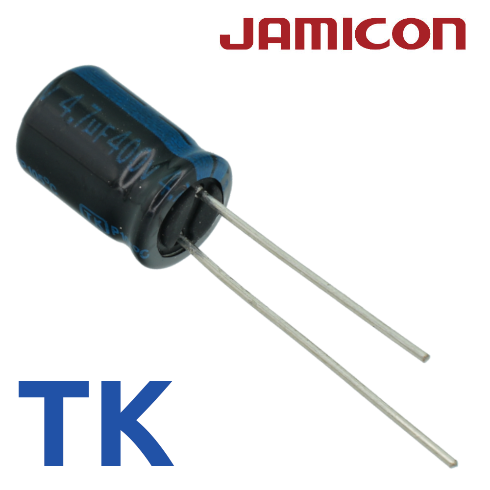 4,7мкФ 400В (8x12) TKR-105C Конденсатор электролитический