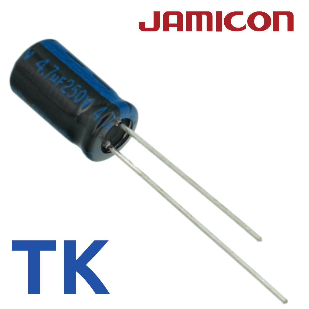 4,7мкФ 250В (6,3x11) TKR-105C Конденсатор электролитический