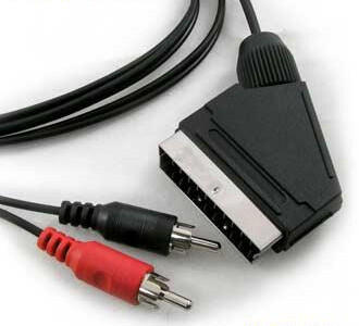SCART-2RCAm 1.5m