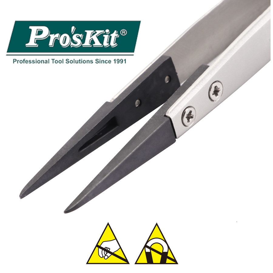 5TZ-300A Pro'sKit Сменные пластиковые губки для пинцета TZ-300A (компл. 2 шт.)
