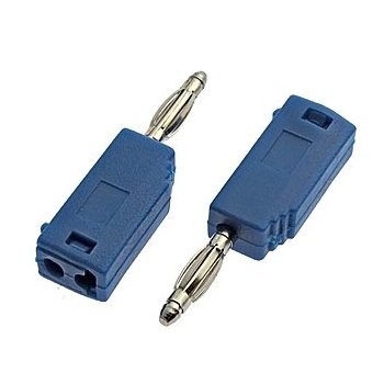 ZP-027 2mm Stackable Plug BLUE
