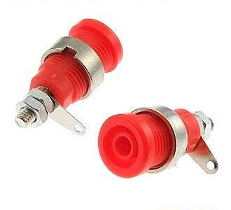 ZP012 4mm Panel-mount Socket,RED