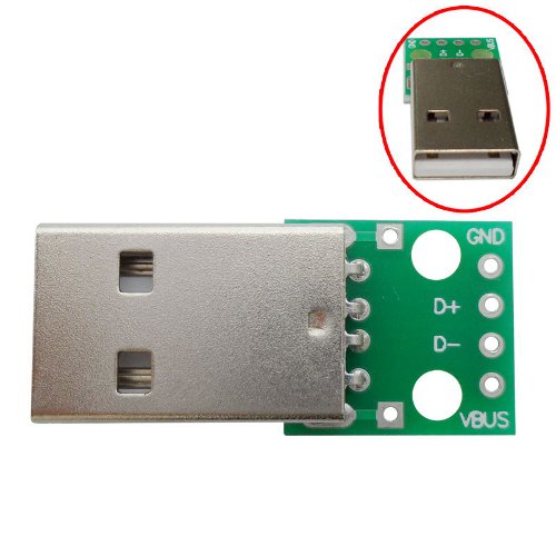 USB-AM на плате
