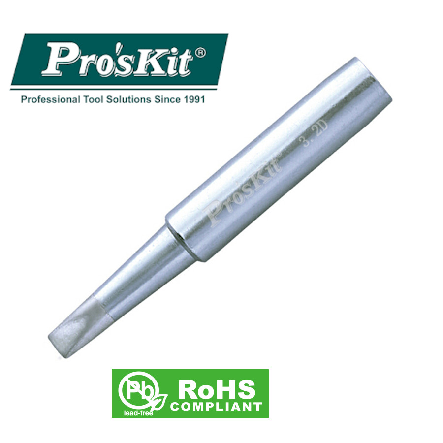 5SI-216N-3.2D Pro'sKit Жало сменное (клин 3.2 мм)