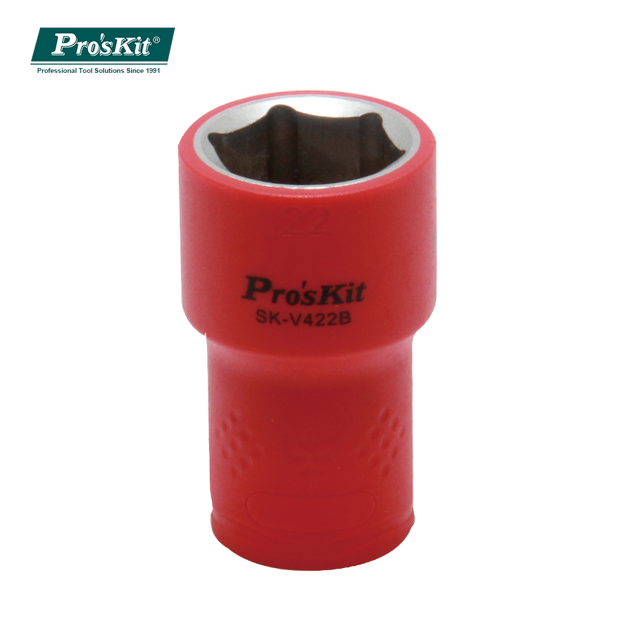 SK-V422B Pro'sKit Головка торцевая 1/2" 22х38мм 1000В