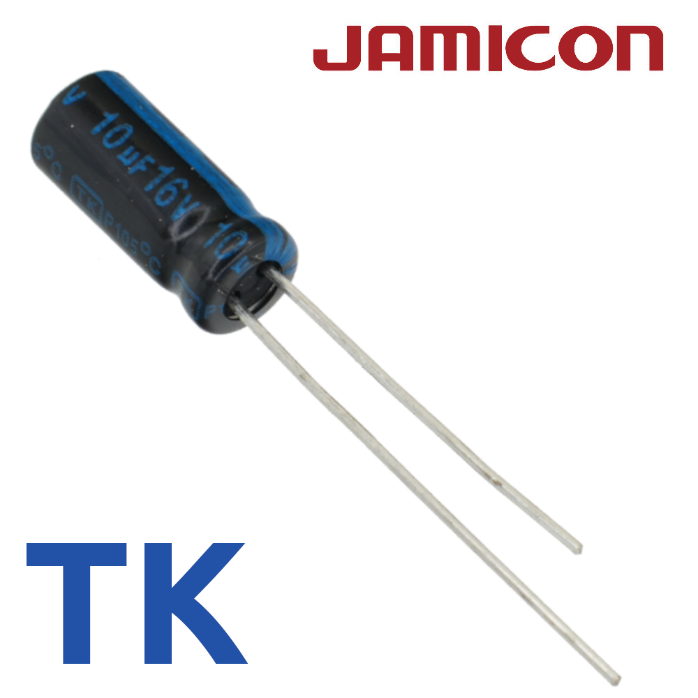 10мкФ 16В (5x11) TKR-105C Конденсатор электролитический