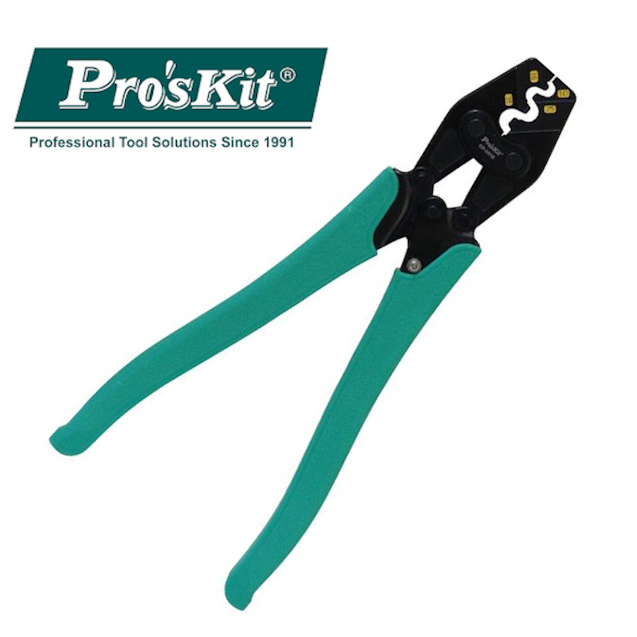 CP-351B Pro'sKit Клещи для обжима неизолированных кабельных наконечников (350мм)
