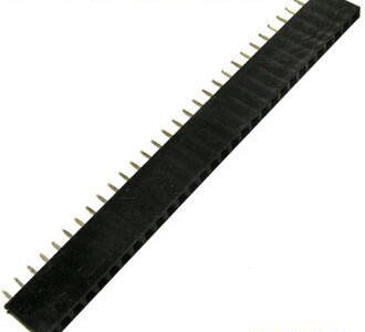 PBS-1x30 (PBS-30) шаг 2.54 мм