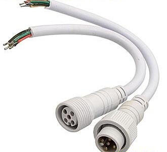 5pin WP L=40 D=21.5mm 5*0.2mm2 герметичный разъем