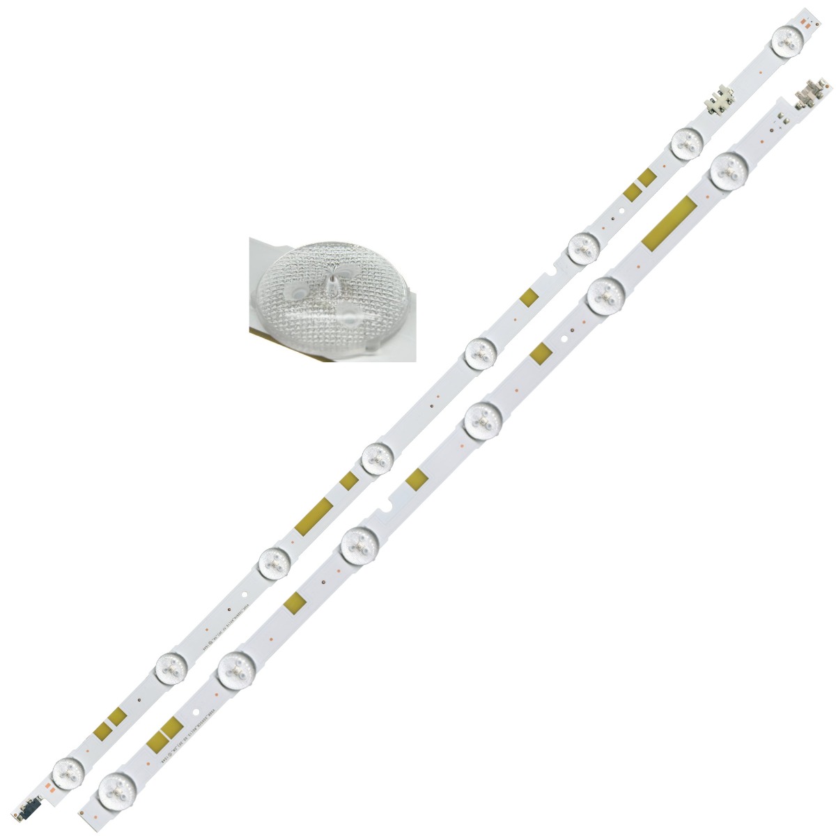 Светодиодная планка для подсветки ЖК панелей V5DR-550SCA-R0/V5DR-550SCB-R0 (1140 мм, 14 линз)