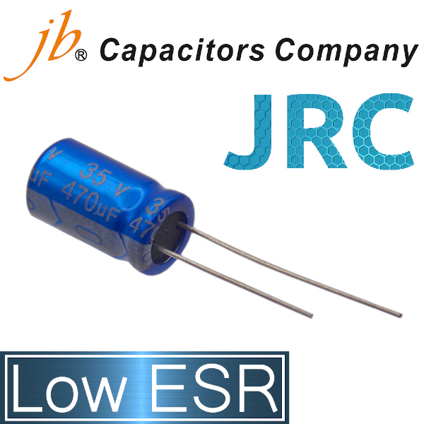 470мкФ 35В (10x17) JRC Конденсатор электролитический