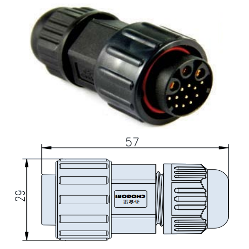 24309221-02 (3+9-pin)