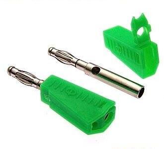 ZP-040 4mm Stackable Plug GREEN