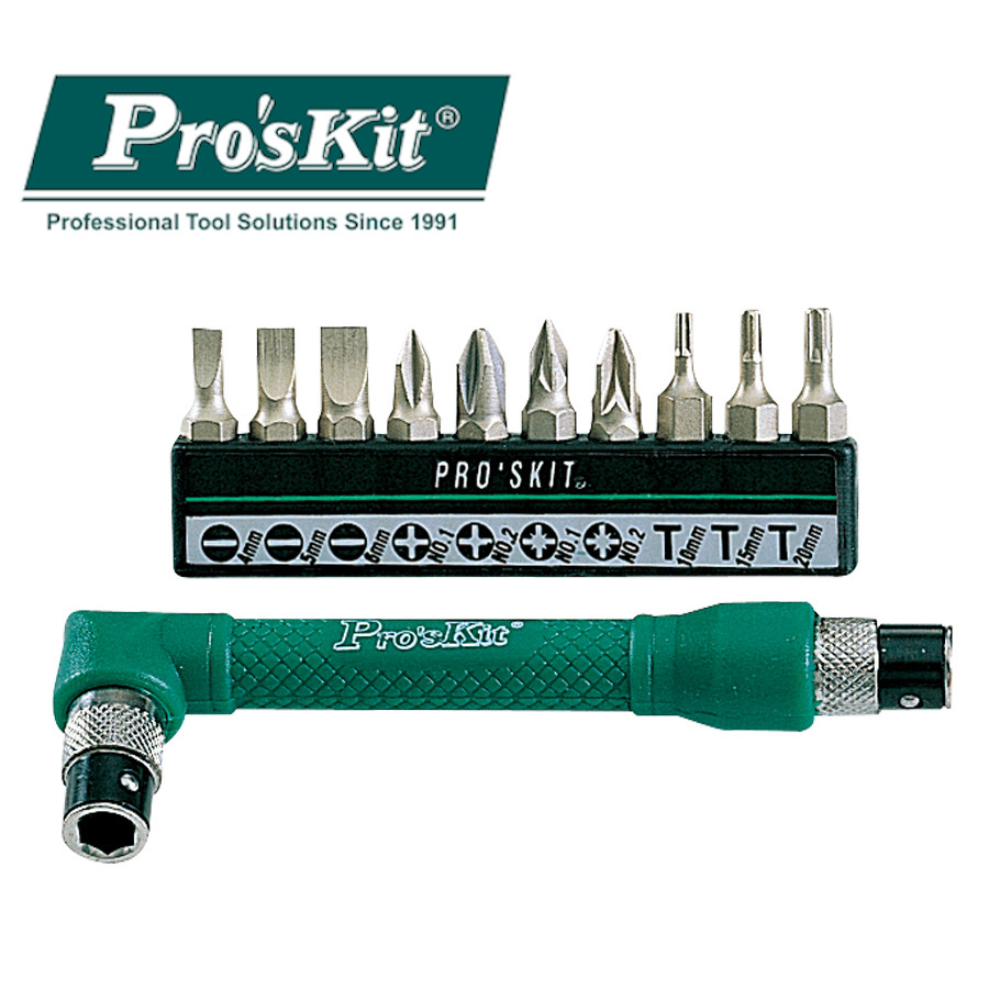 1PK-212 Pro'sKit Отвертка в наборе с насадками