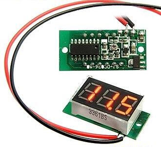 3-Digit module Red LED (4.5-30V)