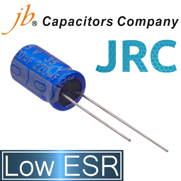 220мкФ 35В (10x15) JRC Конденсатор электролитический