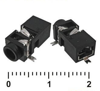 CKX2-2.5-04 гнездо на плату