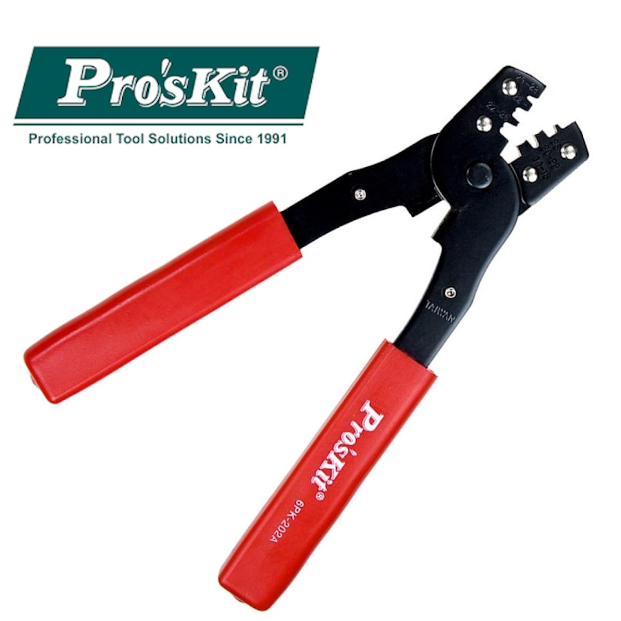 6PK-202A Pro'sKit Клещи для обжима клемм
