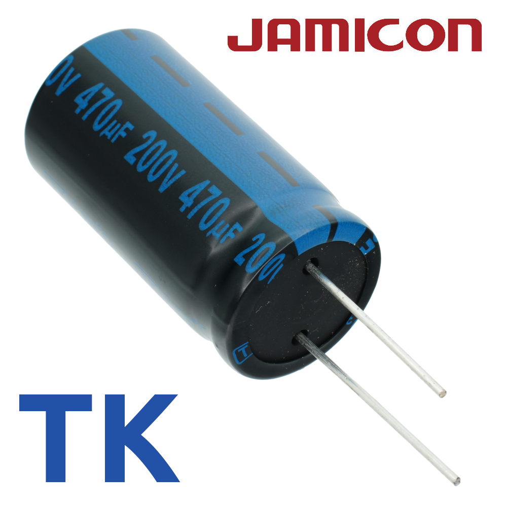 470мкФ 200В (22x45) TKR-105C  Конденсатор электролитический