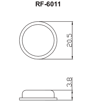 RF-6011 Ножка приборная