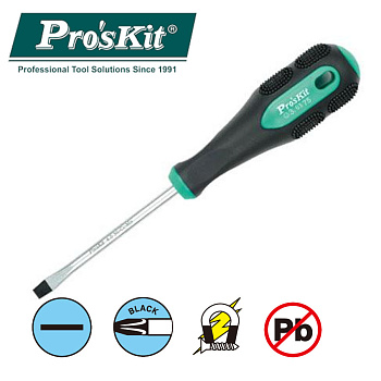 SD-201A Pro'sKit Отвертка Pro-soft (- 3, 3х75мм, 163мм)