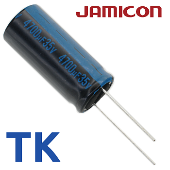 4700мкФ 35В (16x35,5) TKR-105C Конденсатор электролитический