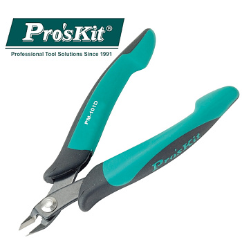 PM-101D Pro'sKit Кусачки прецизионные (медь до 1.3мм, 135мм)