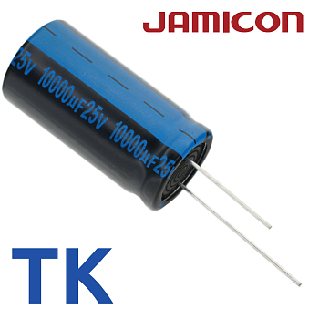 10000мкФ 25В (20x40) TKR-105C Конденсатор электролитический