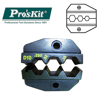 1PK-3003D10 Pro'sKit Губки сменные для обжима коаксиального кабеля (RG-59, RG-6, RG-8281) и разъемов