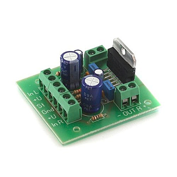 K161 УНЧ TDA7377 стерео 2х30W