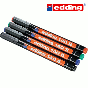 EDDING 140S Маркер для ПВХ d=0,3мм (4 цвета)
