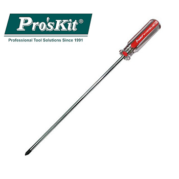 89121B Pro'sKit Отвертка LineColor (+ #2, 6х300мм, 390мм)