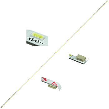Светодиодная планка для подсветки ЖК панелей JL.E270B8414-324FS-R7P-M-HF (601 мм, 88 светодиодов)