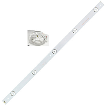 Светодиодная планка для подсветки ЖК панелей SVH500A24_5LED_Rev06 (492 мм, 5 линз)