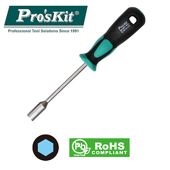 SD-2800-M13 Pro'sKit Отвертка торцевая (М13х125)