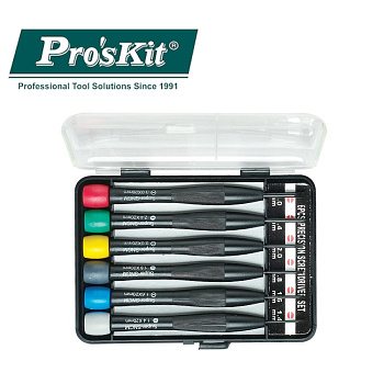 8PK-2062 Pro'sKit Набор отверток прецизионных (6шт.)