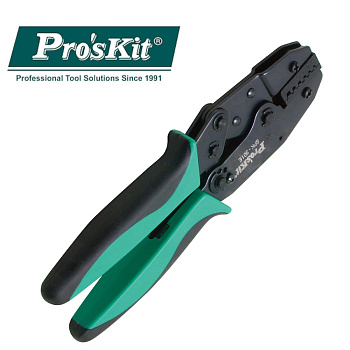 6PK-301E Pro'sKit Клещи для обжима штыревых разъемов (220мм)