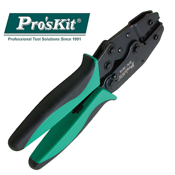 6PK-301N Pro'sKit Клещи для обжима неизолированных клемм (220мм)